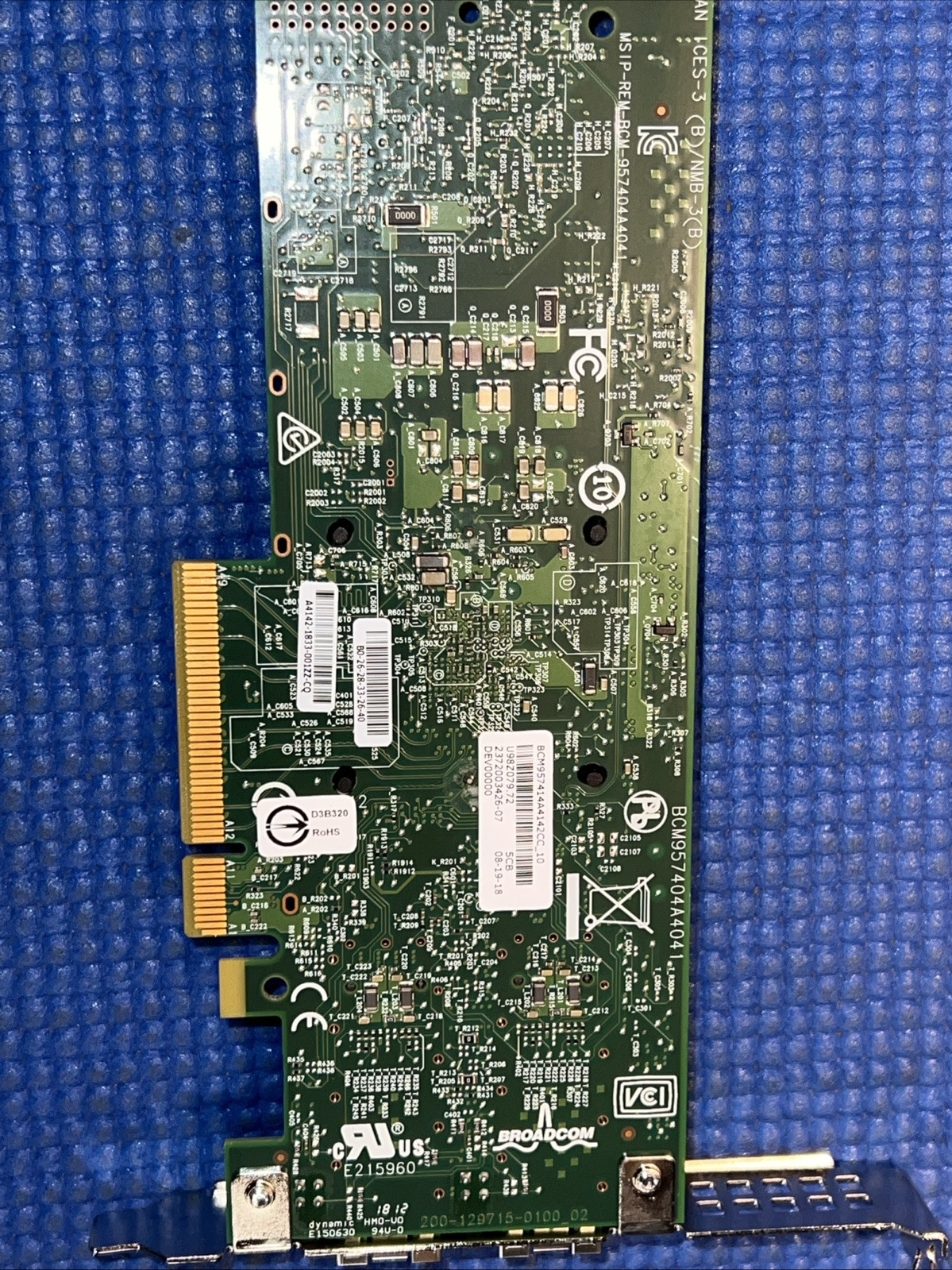 BROADCOM BCM957414A4142CC 25GB PCIE NETWORK ADAPTER