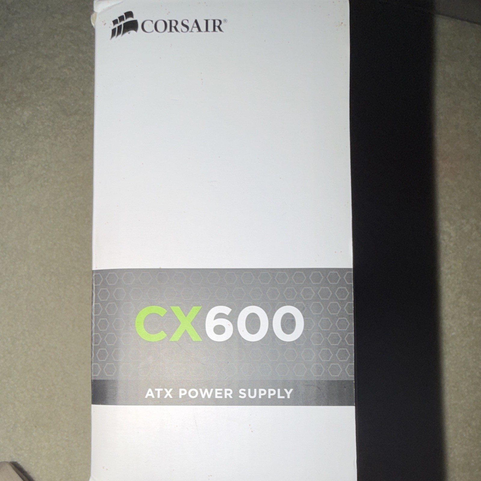 Corsair CX Series CX600 400W ATX Power Supply 80 PLUS Bronze