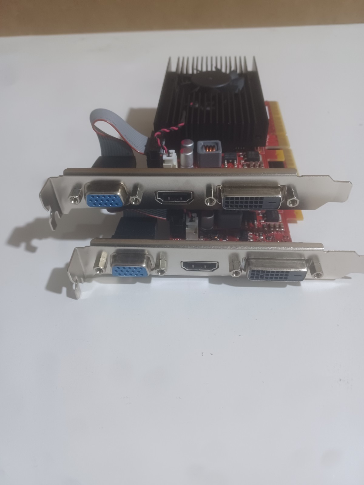 LOT OF 2: DELL NVIDIA GEFORCE GT730 2GB DDR3 64BIT VGA HDMI DVI PCI – USED