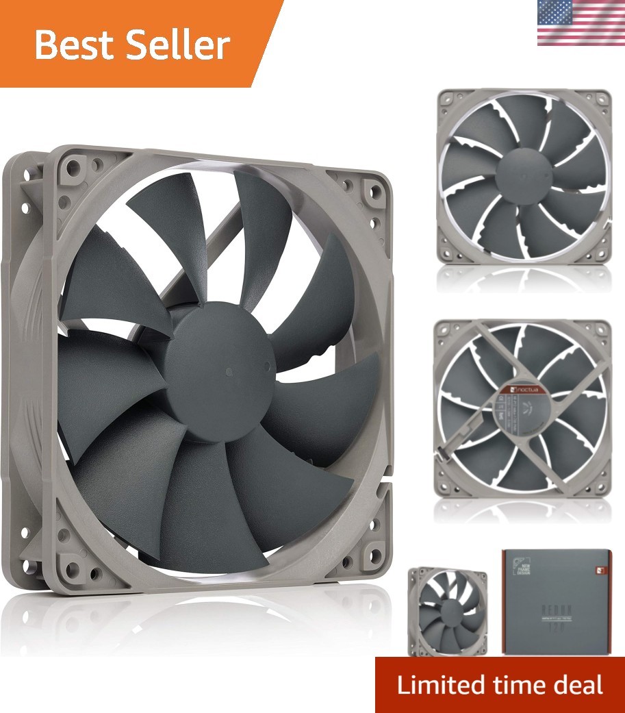 Optimal 120mm Cooling Fan for Desktops – 4-Pin, 1700 RPM & Silent Operation