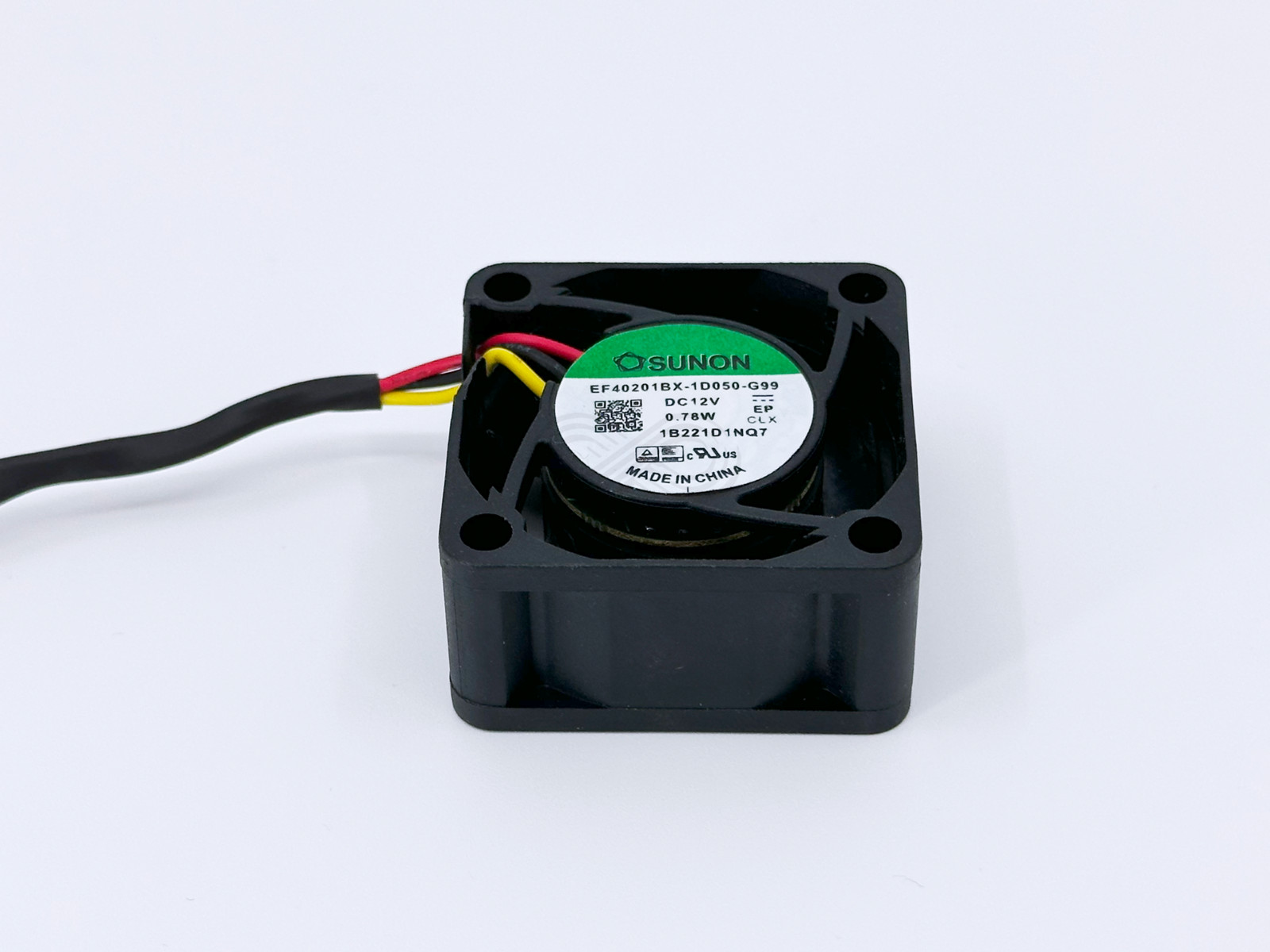 EF40201BX SUNON 40x40x20mm 12V 2-Ball Brushless Fan 8200RPM 10.8CFM AutoRestart