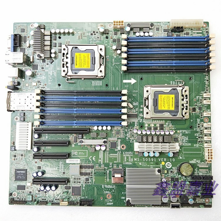 For MSI MS-S0591 Server Motherboard LGA1356 DDR3 ATX Mainboard