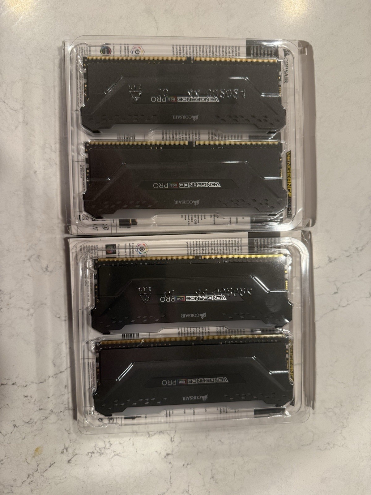 Corsair Vengeance RGB Pro SL 32GB DDR4 RAM (4x8GB, 3600 MHz)