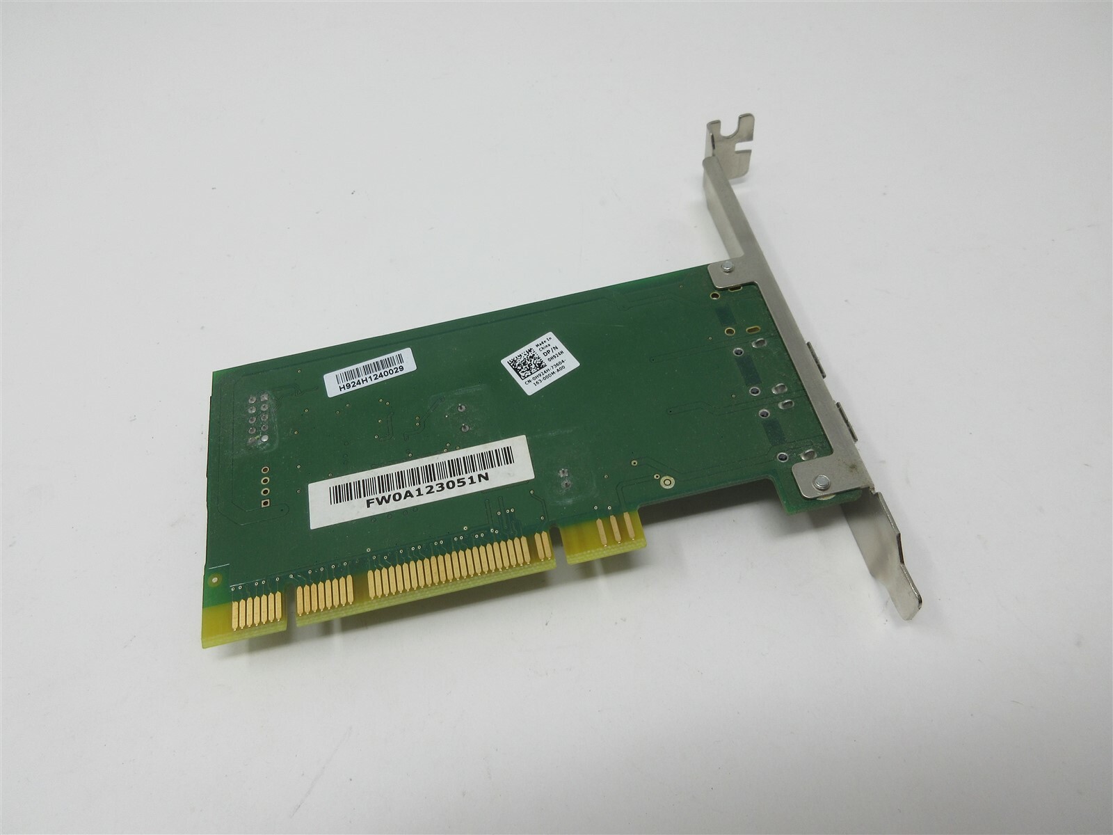 Genuine Dell 0H924H Dual Port IEEE-1394 PCI Firewire card LS2-FAE10 E252809 L-U