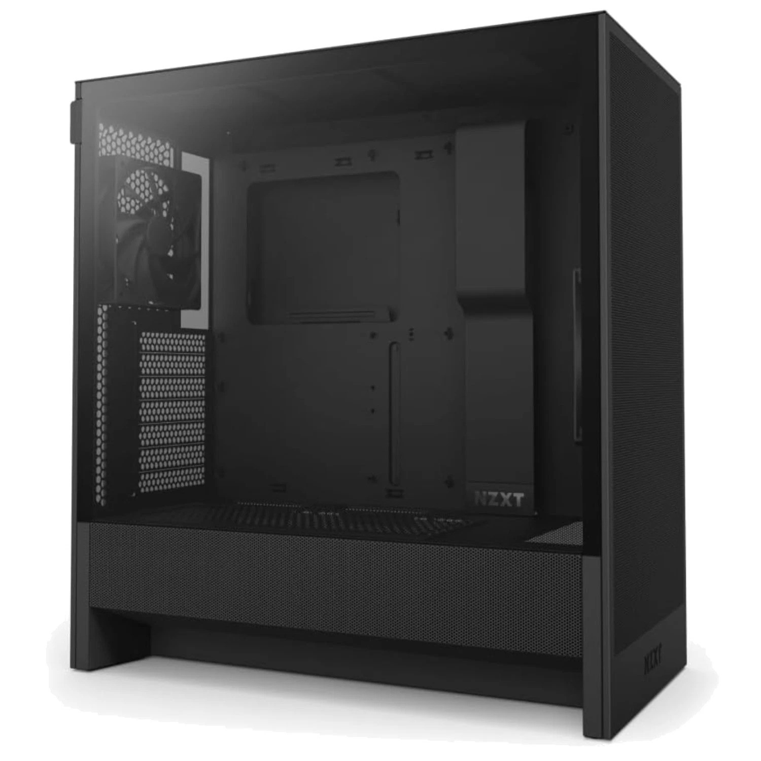 H5 Flow Compact PC Case – 2 x 120mm Fans, Tempered Glass