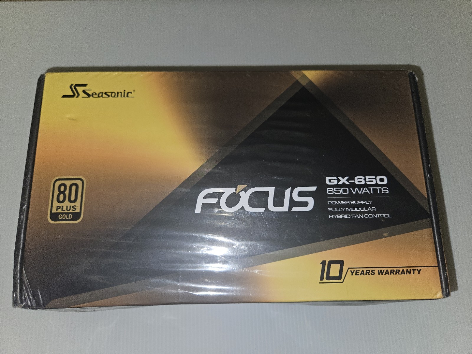 SeaSonic FOCUS GX-650 650W 80+ Gold Fully Modular Power Supply PSU – NEW SEALED
