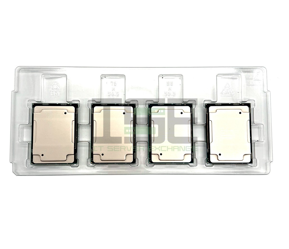 Lot of 4 Intel Xeon Gold 6130 2.1GHz 16 Core 22MB 10.4GT/s 125W Processor SR3B9
