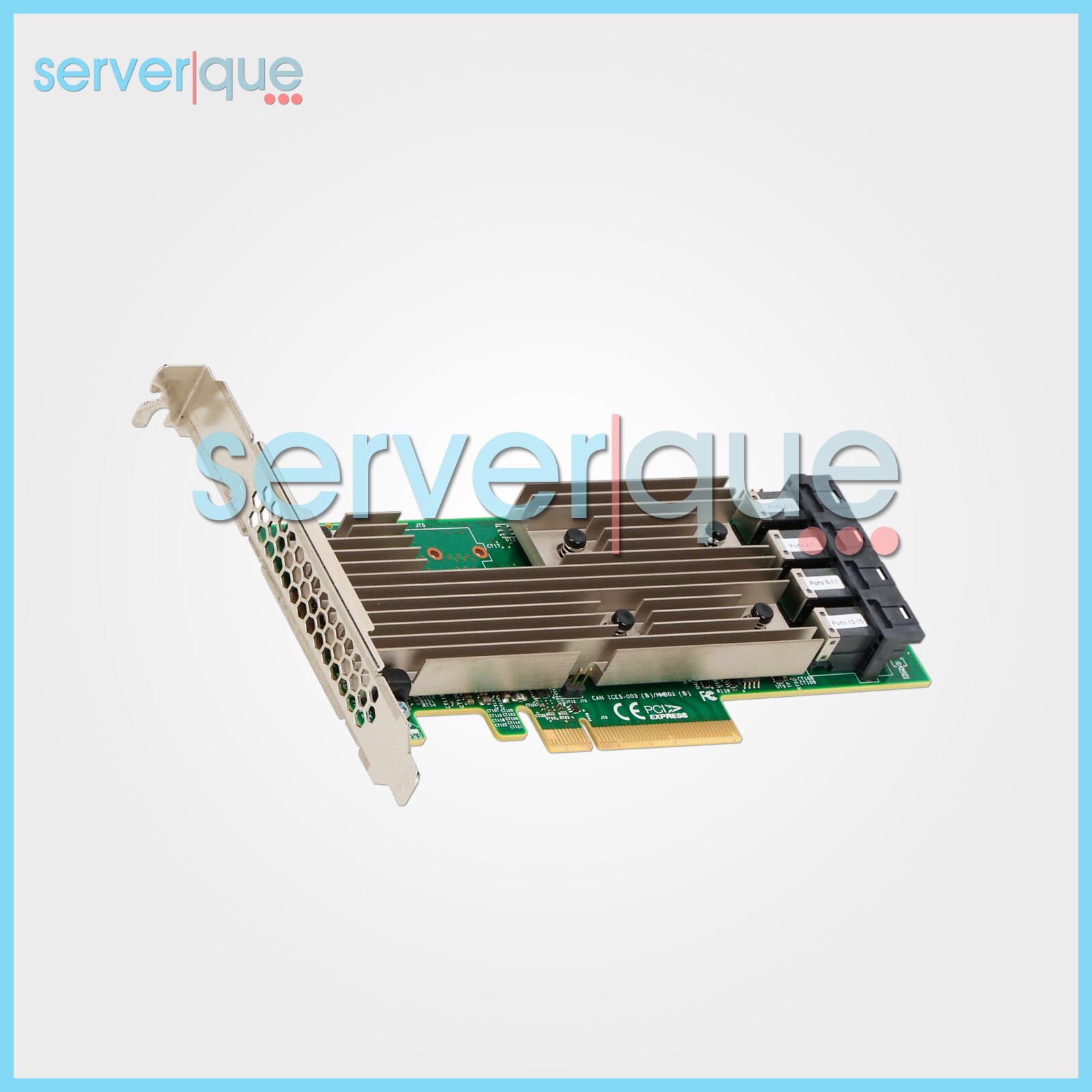 LSI 9305-16I 16-Port 12Gbps 9305-16I SAS PCI-e 3.0 x8 Host Bus Adapter
