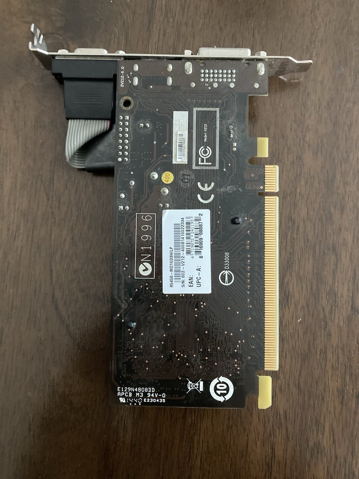 MSI AMD ATI Radeon HD 5450 1GB DDR3 LP Video Graphics Card HDMI VGA DVI