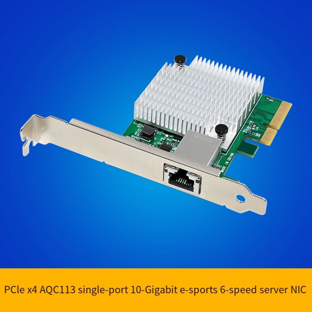 ST7375 AQC113C PCIe 4.0 X4 Single Port 10Gb/S Gaming Multi-Function1562