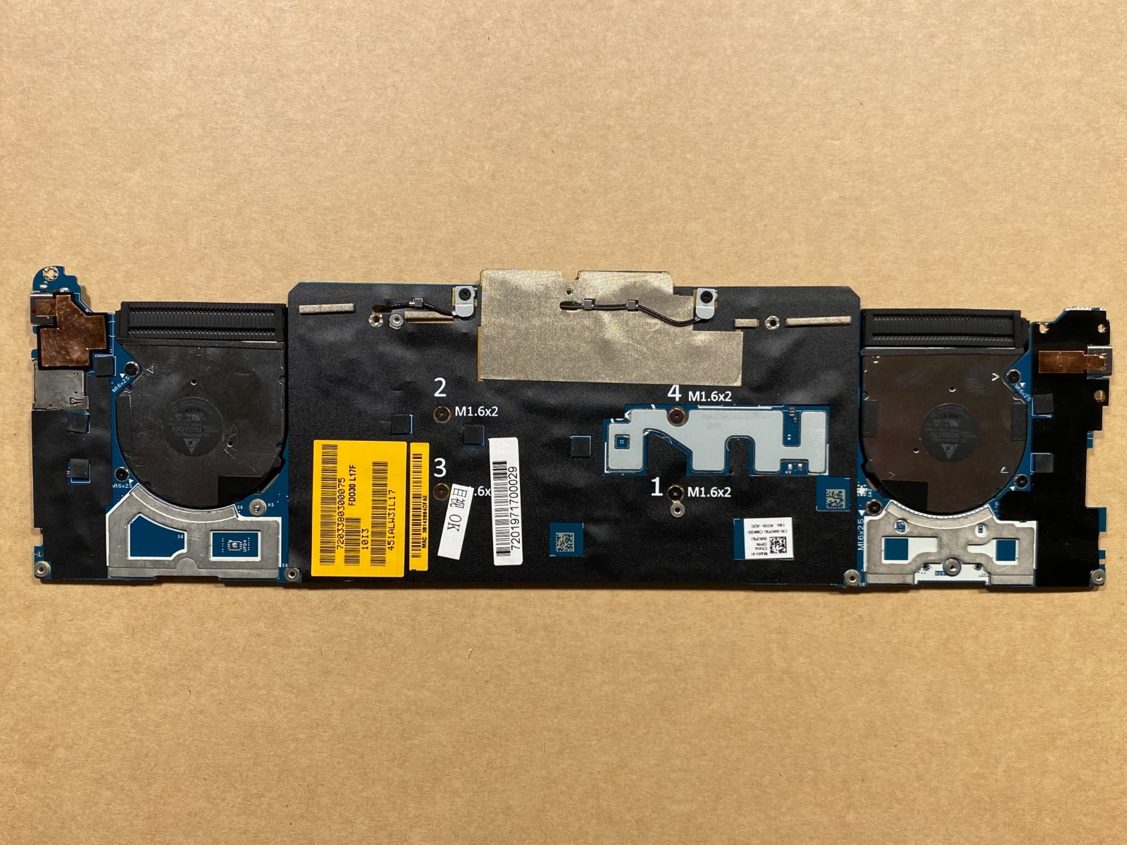 NEW Dell XPS 13 9310 2-in-1 Motherboard Intel i7-1165G7 32GB 512GB SSD 4KP9J