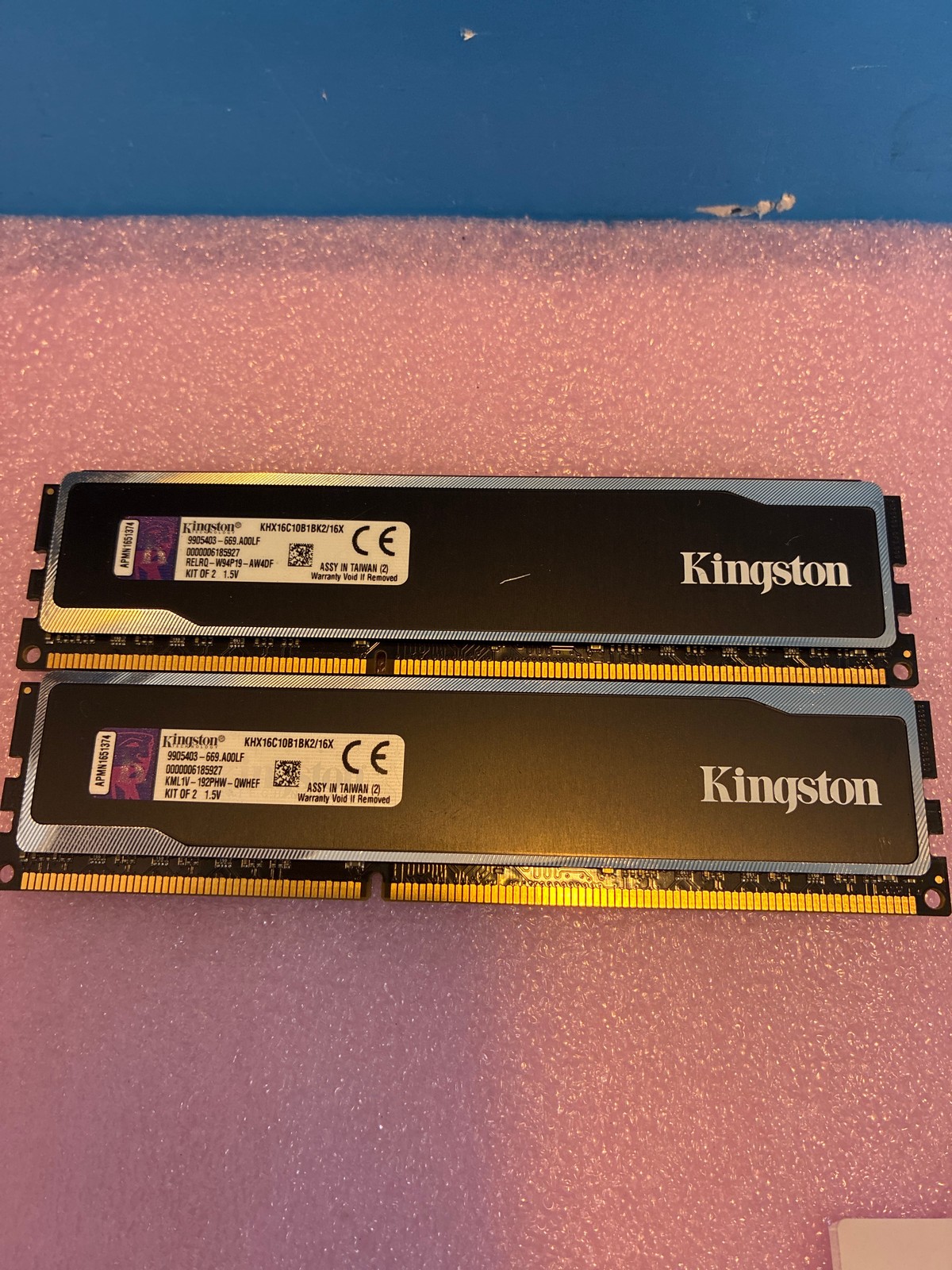 🔥 Kingston HyperX Black KHX16C10B1BK2/16X 16GB (2x8GB) DDR3-1600 Kit