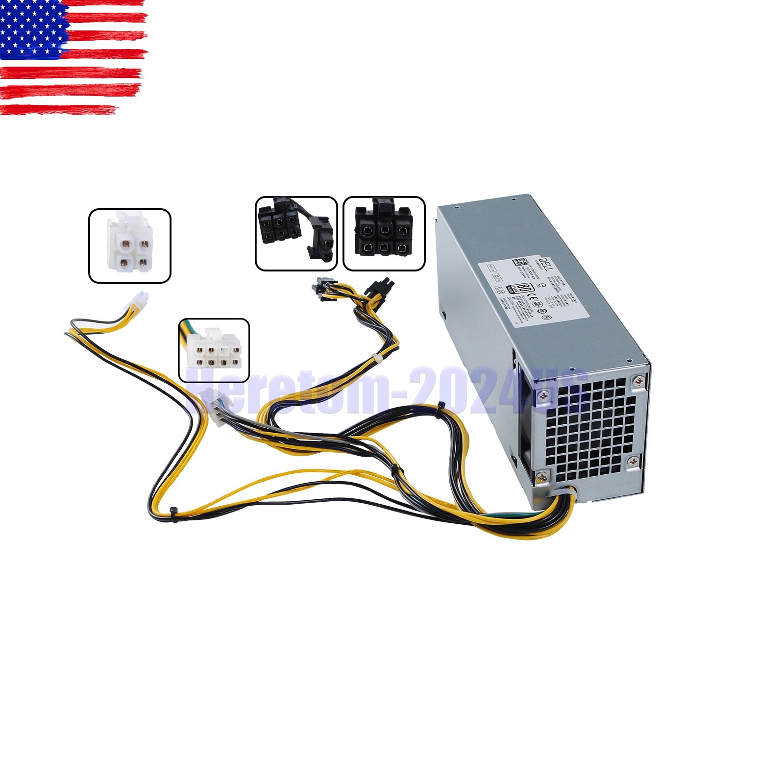 DPS-500EM-00A 500W Switching Power Supply PSU For Dell 3040 3046 3650 7040