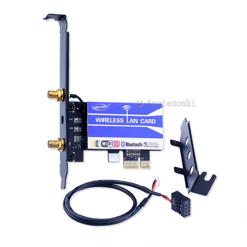802.11ax Desktop WiFi 6 Adapter & Bluetooth 5.0 Intel AX200 WLAN Card For WIN 10