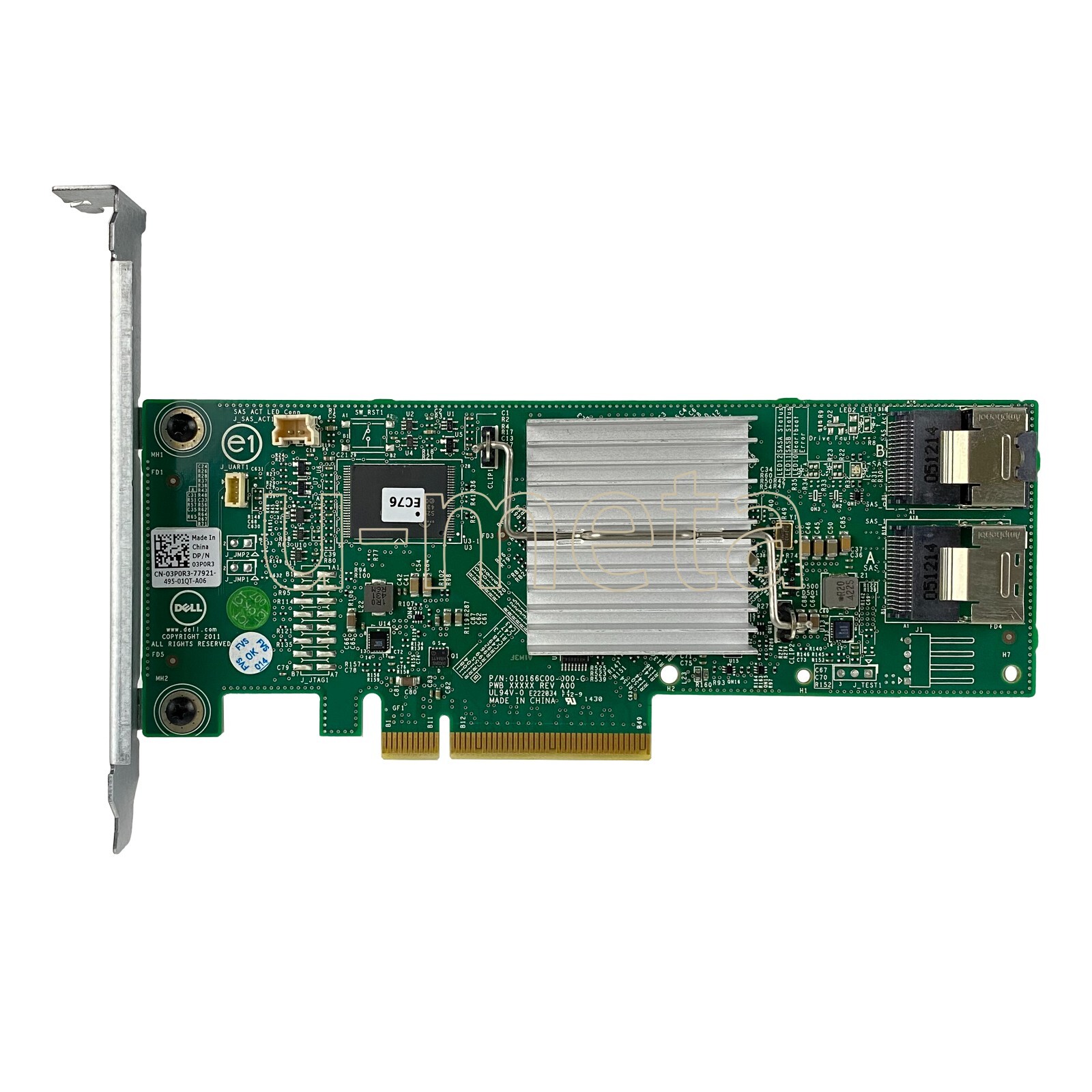Dell PERC H310 6Gb/s 8 Ports PCIe 2.0×8 SAS 2008 RAID Controller 0HV52W 03P0R3