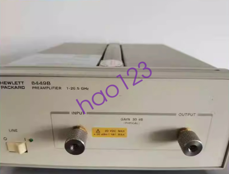 Used Agilent Preamplifier 8449B PREAMPLIFIER 1-26.5 GHz DHL/FedEx
