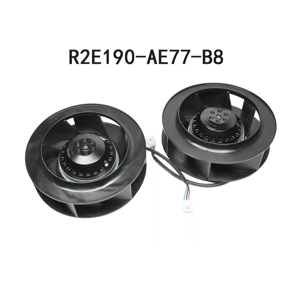 New in box Ebmpaps radiator AC 230V 58W φ190MM R2E190-AE77-B8 Centrifugal Fan