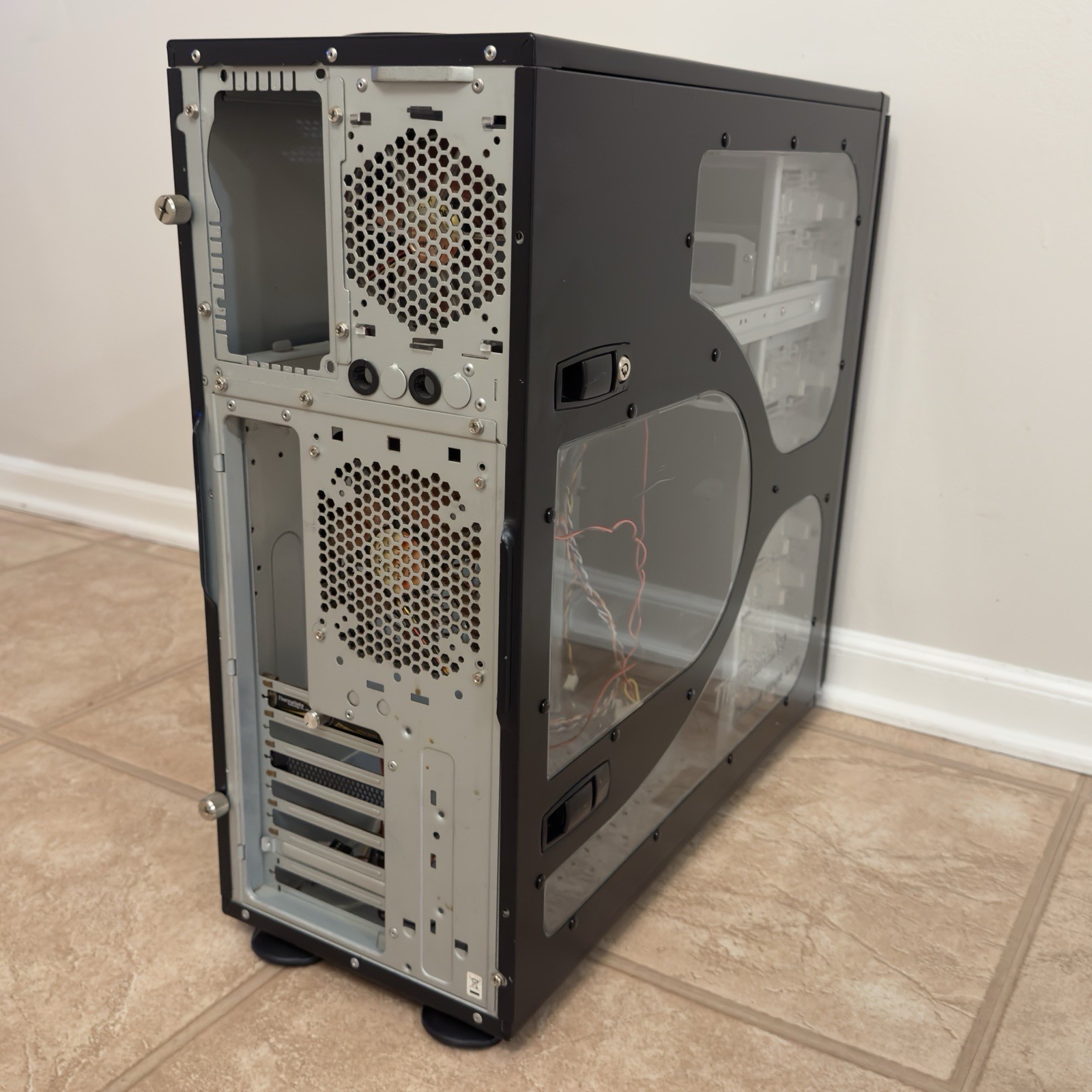 Thermaltake Armor EVGA Full Tower Computer Case Black Gaming PC Chassis