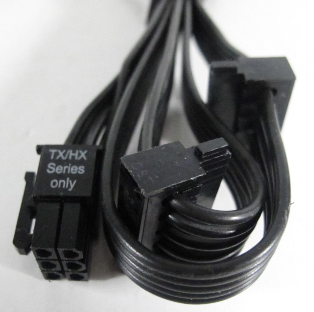 Corsair PSU Modular Power Supply Cable Cords in GENUINE Storage Bag