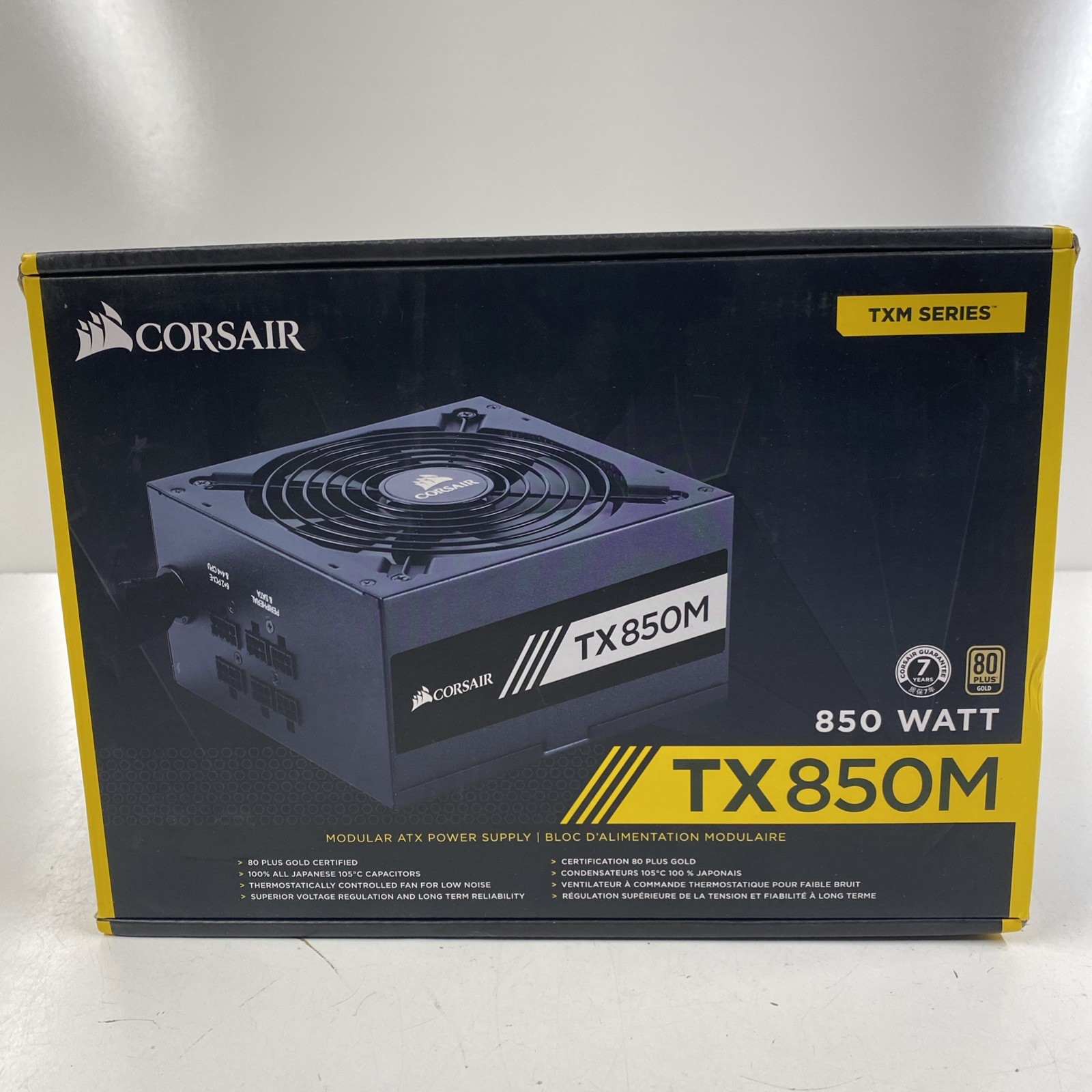 CORSAIR TX850M TMX Series 850 watt Modular ATX Power Module Supply – black NEW