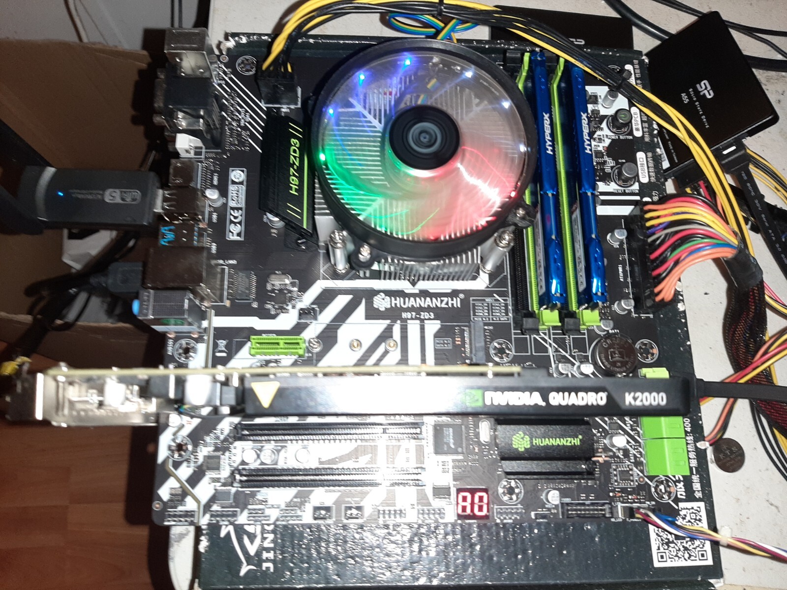 New H97 ZD3 Motherboard LGA1150 M-ATX SATA3 USB 3.0 NVME M.2 DDR3 MOTHERBOARD
