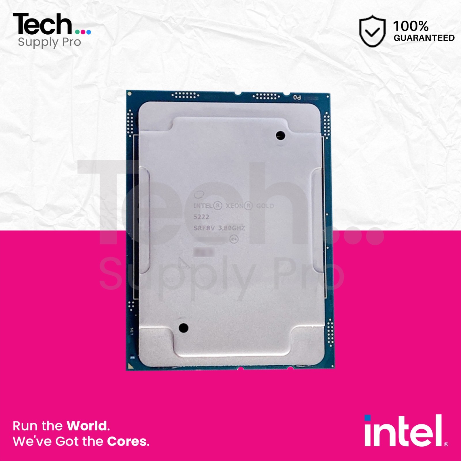 SRF8V Intel Xeon Gold 5222 4-Core 3.80GHz 10.40GT/s 16.5MB FCLGA3647 Processor