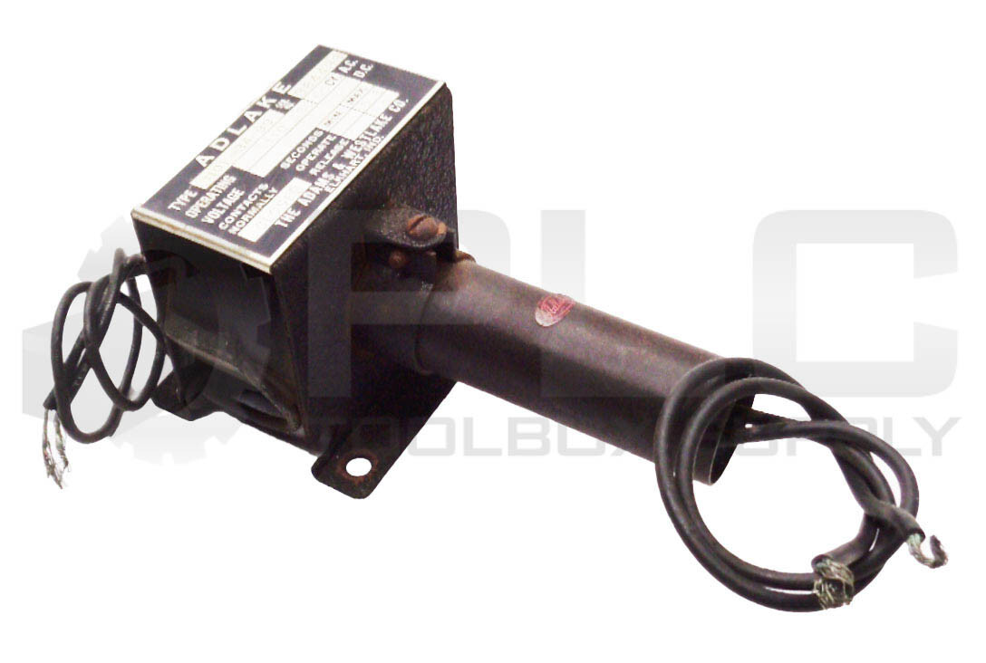 THE ADLAKE ADAMS & WESTLAKE CO 1101-34-90 TIMING RELAY / 0.5 SEC 110VAC 50/60HZ