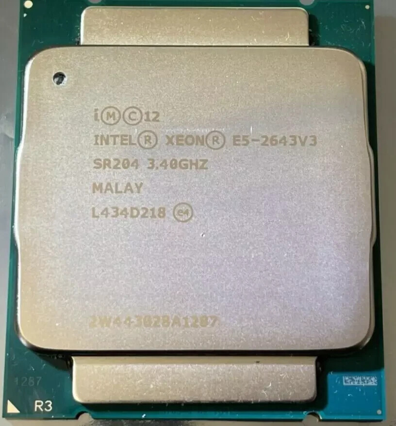 Intel Xeon E5-2643 v3 6 x 3.40GHz/20MB/9.6GT/s / LGA 2011-3 Processor