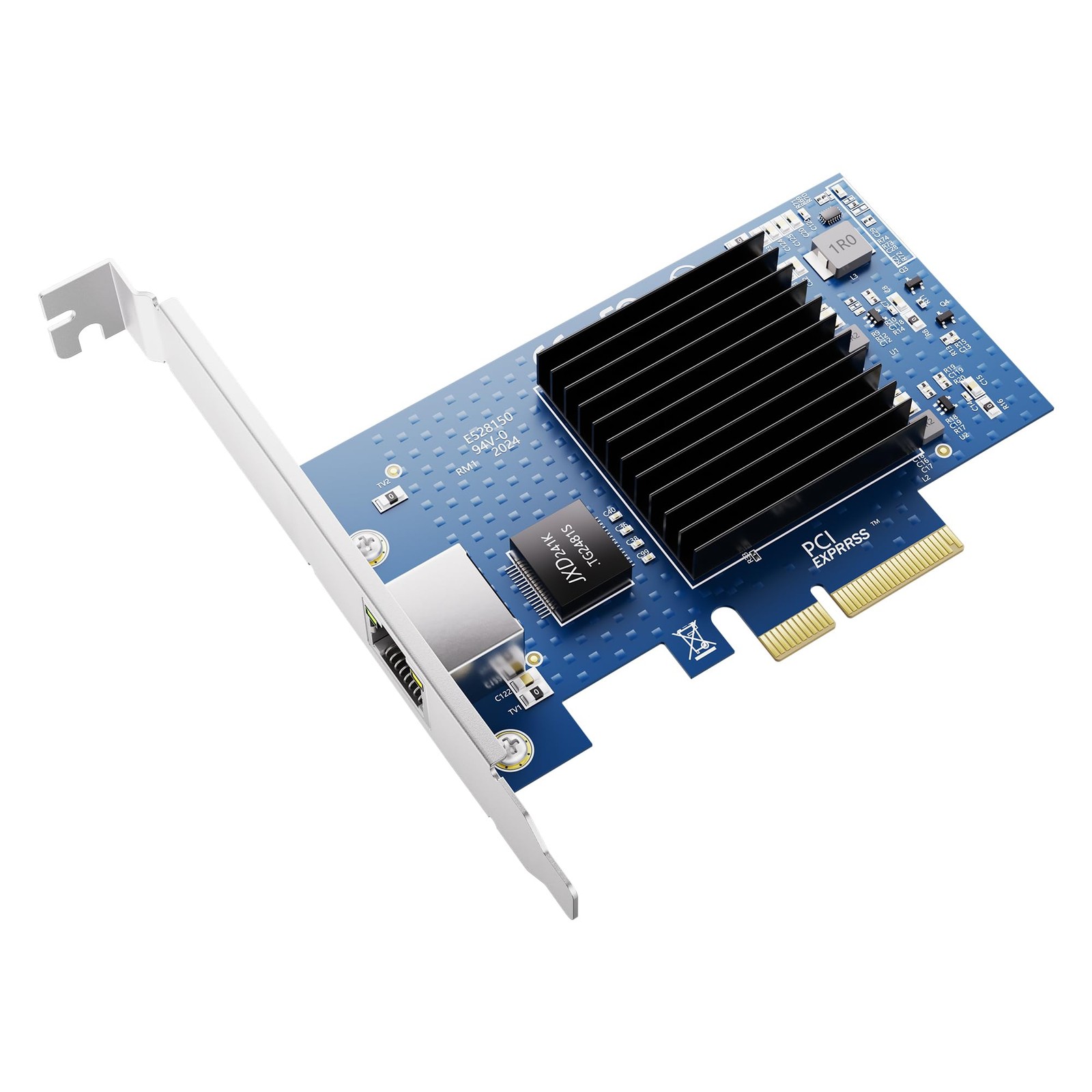 10Gb PCIe NIC Network Card, Single RJ45 Port, Aquantia AQC107 4X Ethernet LAN…