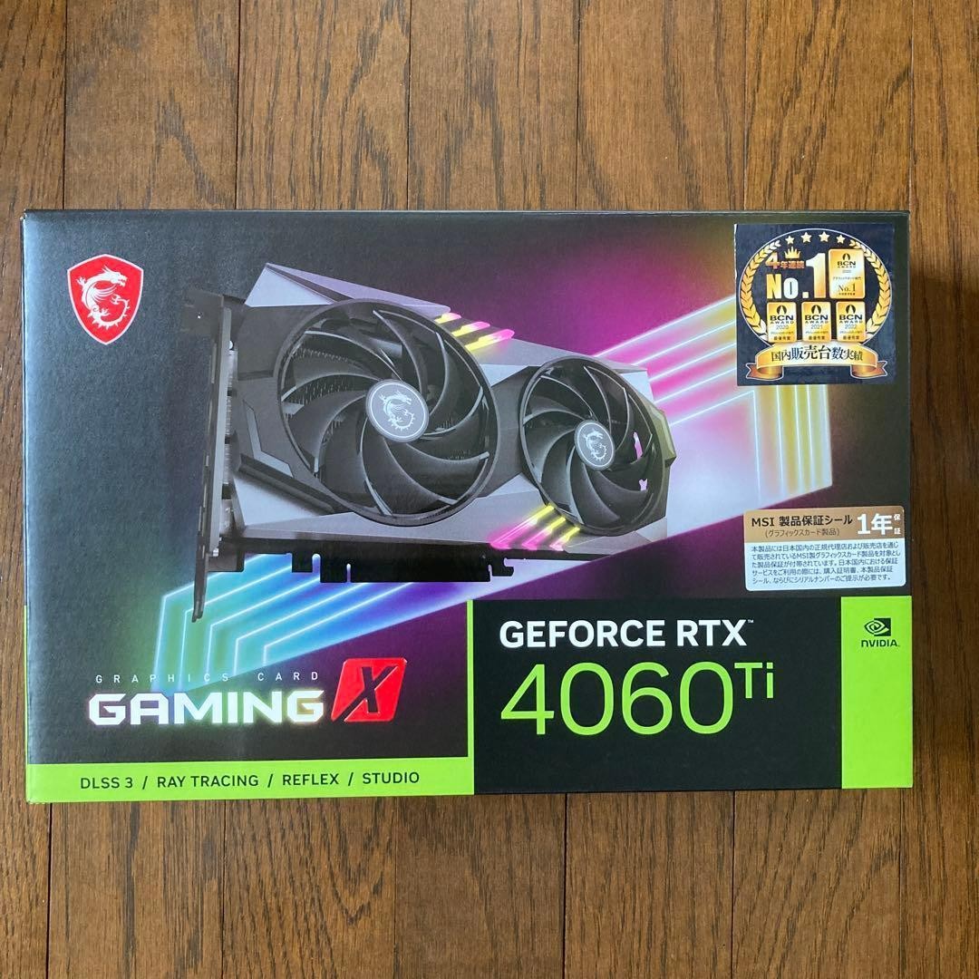 MSI GeForce RTX 4060 Ti GAMING X 16GB TWIN FROZR 9 Graphics Card Unopened