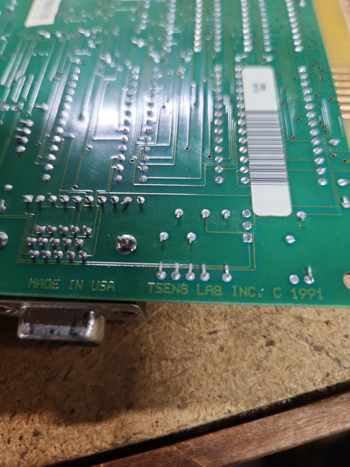 Tseng Labs GPU PLC Expansion Card 9112 Av9115 18942 A1c Ev9112