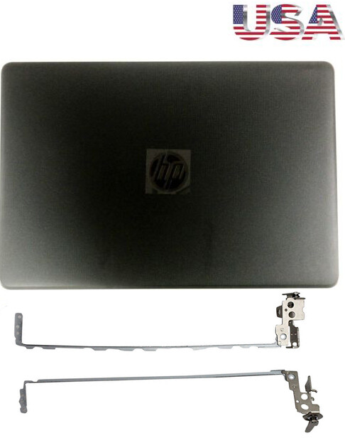 New HP 15-BS 15T-BR 15Q-BU 15T-BS 15-BW Lcd Back Cover 924899-001+Hinges Set