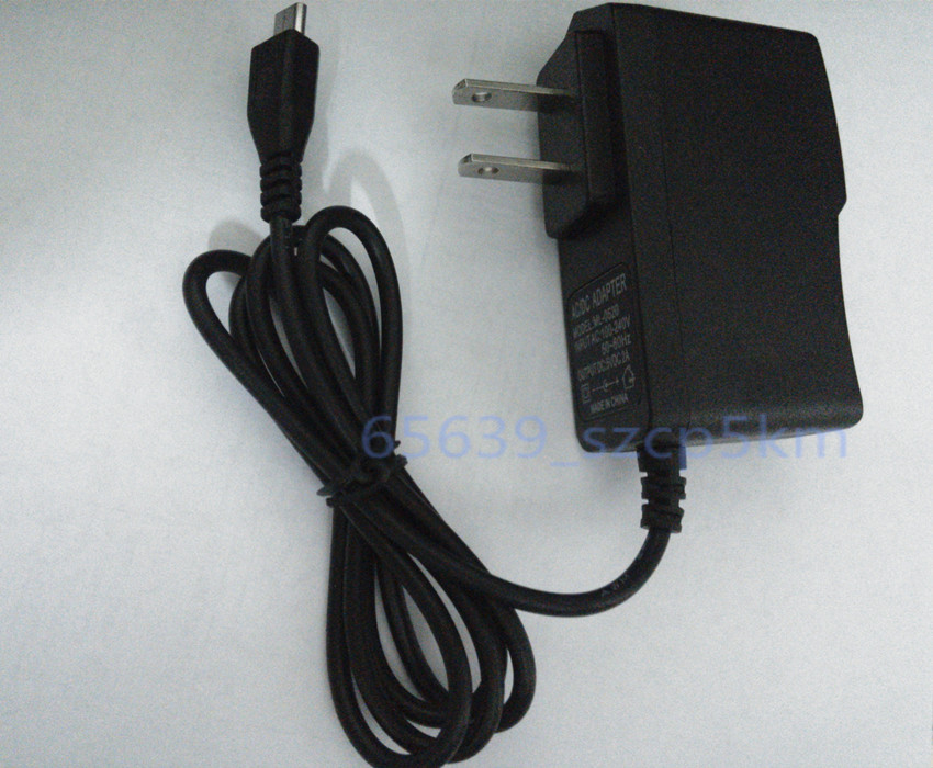 5V 2A Micro USB Charger Adapter Cable Power Supply for Raspberry Pi B+B US Plug#