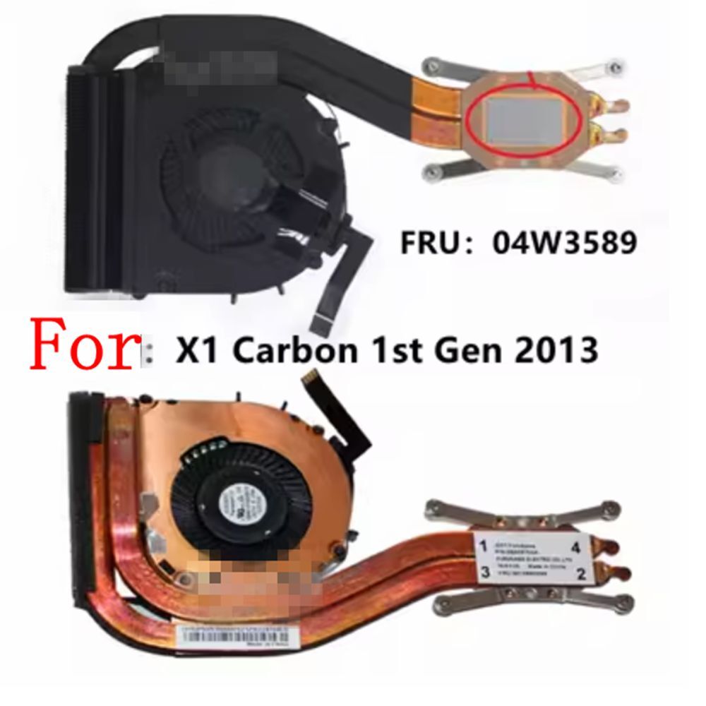 New Lenovo ThinkPad X1 Carbon 1Sh 2nd 3rd CPU Cooler Cooling Fan Heatsink 2015