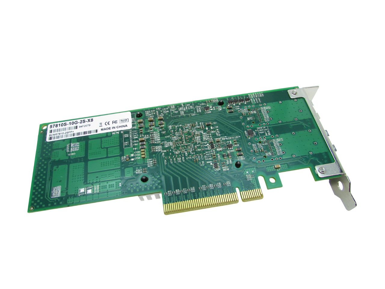 Dell Broadcom 57810S-10G-2S-X8 Dual Port SFP+ 10GB/s High Profile Network Card