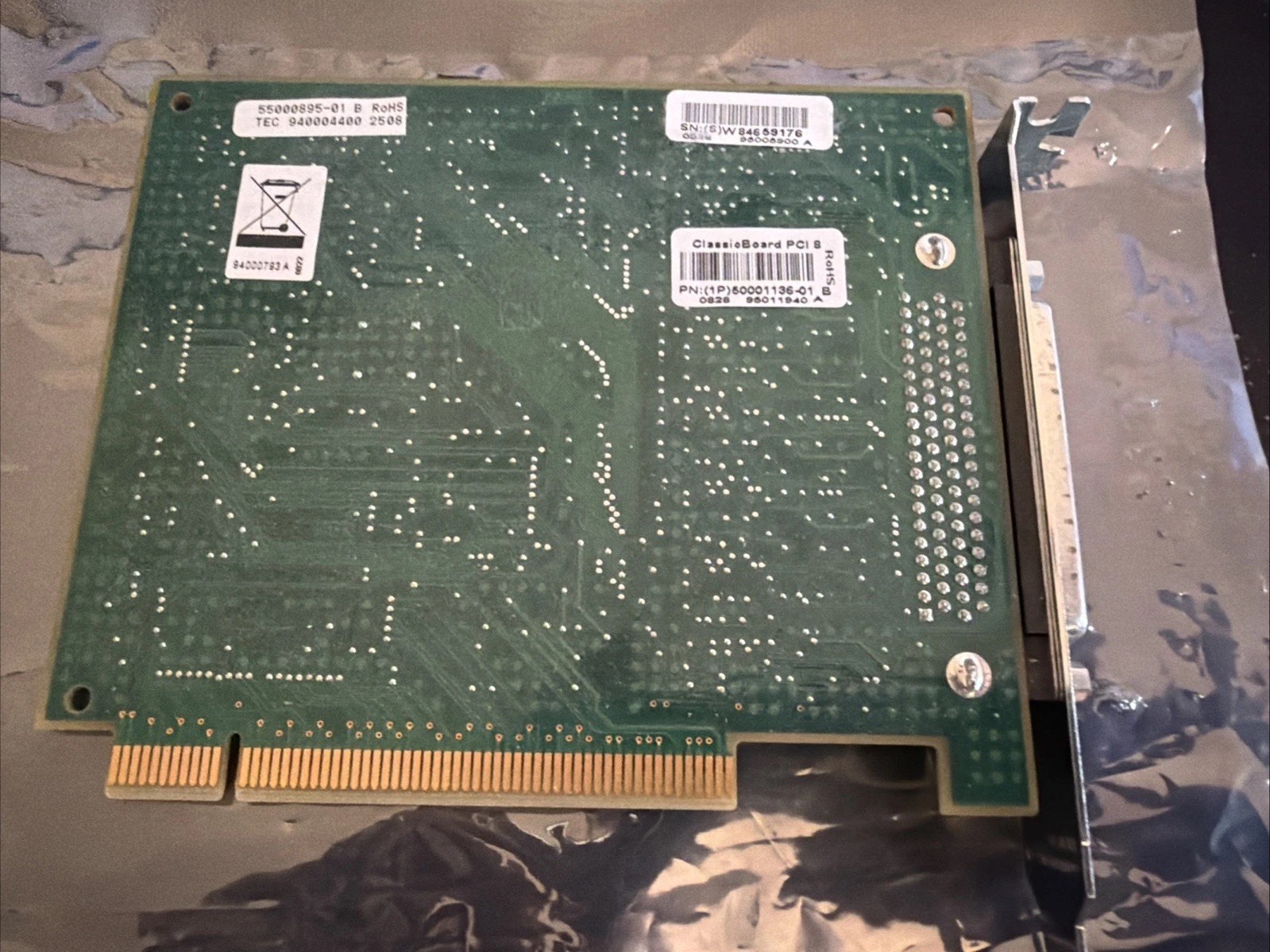 DIGI ClassicBoard PCI Rev B 8 Port Serial Interface Adapter (1P) 50001136-03