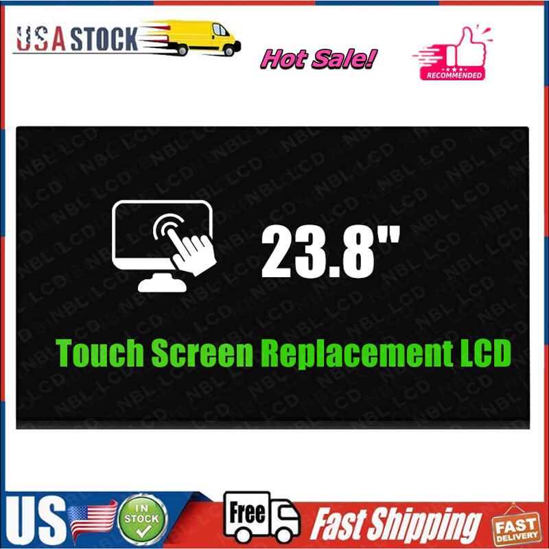 23.8″ Touch Screen for HP 24-k0205st L17303-274 LM238WF5-SSH1 24″ LCD Display