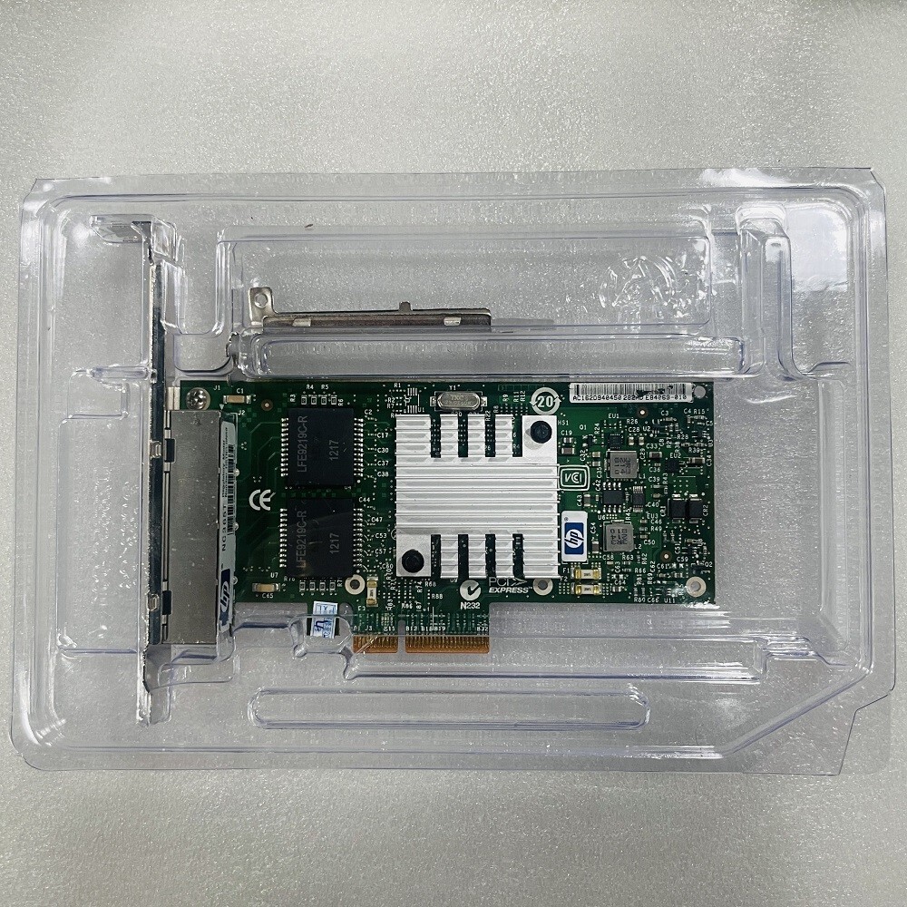 593722-B21 HP NC365T 4-PORT ETHERNET SERVER ADAPTER 593743-001 593720-001
