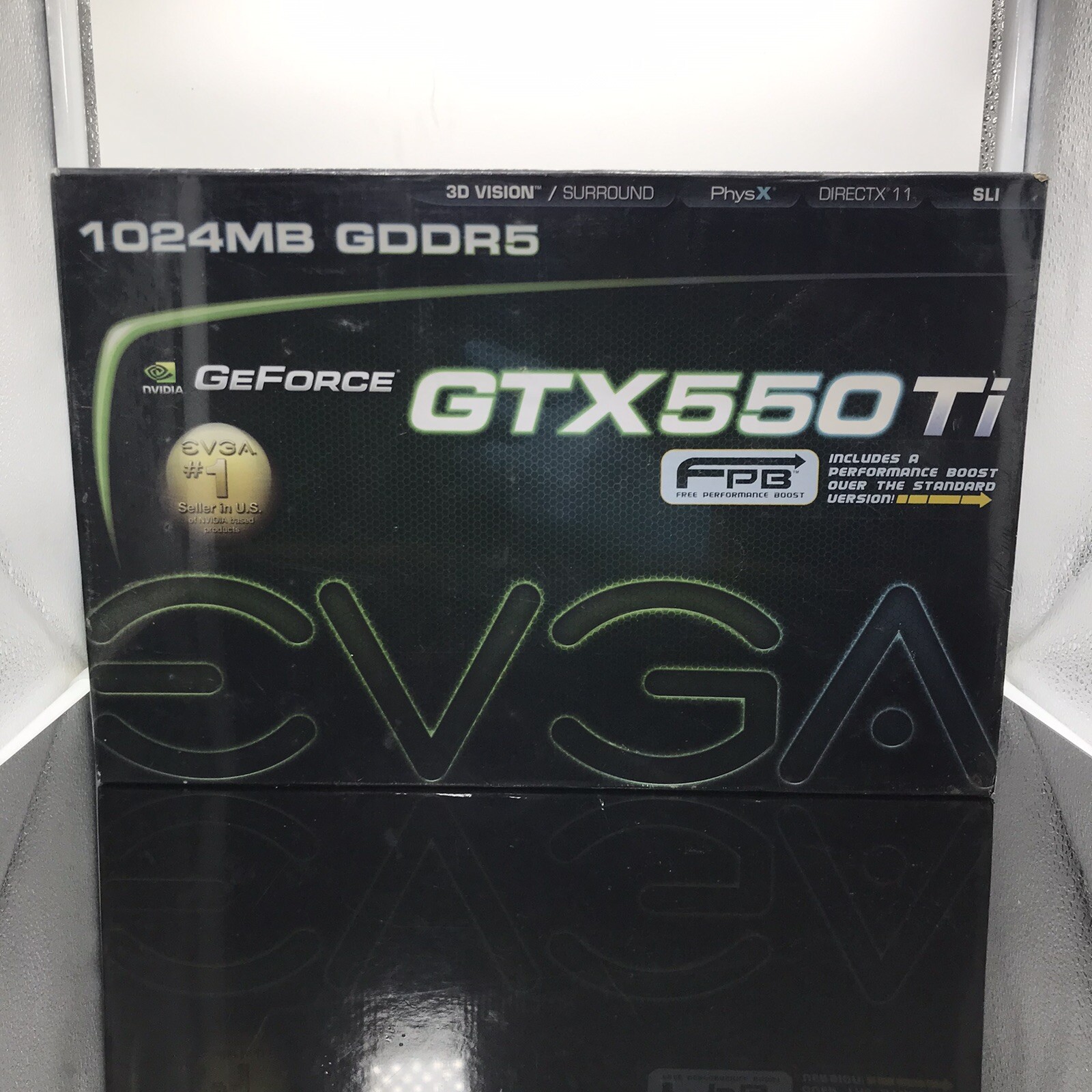 EVGA NVIDIA GeForce GTX 550 Ti Graphics Card (1 GB GDDR5) New In Box