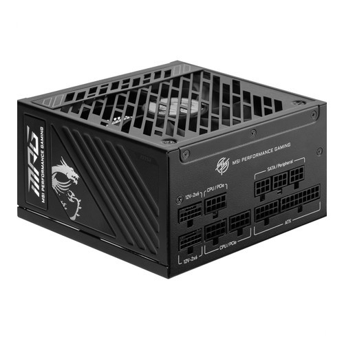 MSI MPG A1000GS PCIE5 ATX 3.1 Gaming Power Supply – Full Modular – 80 Plus Gold