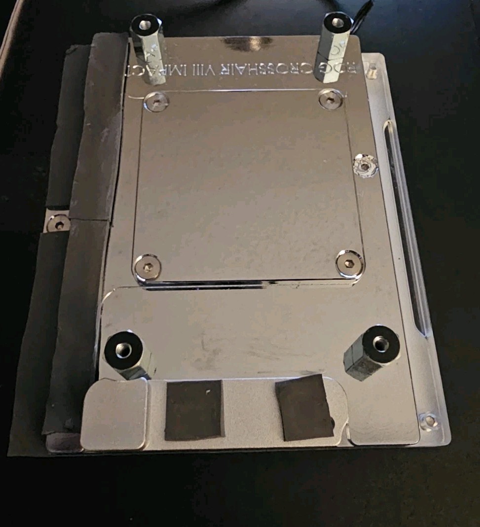 ASUS ROG Crosshair VIII Impact AM4 Motherboard With Bitspower Monoblock