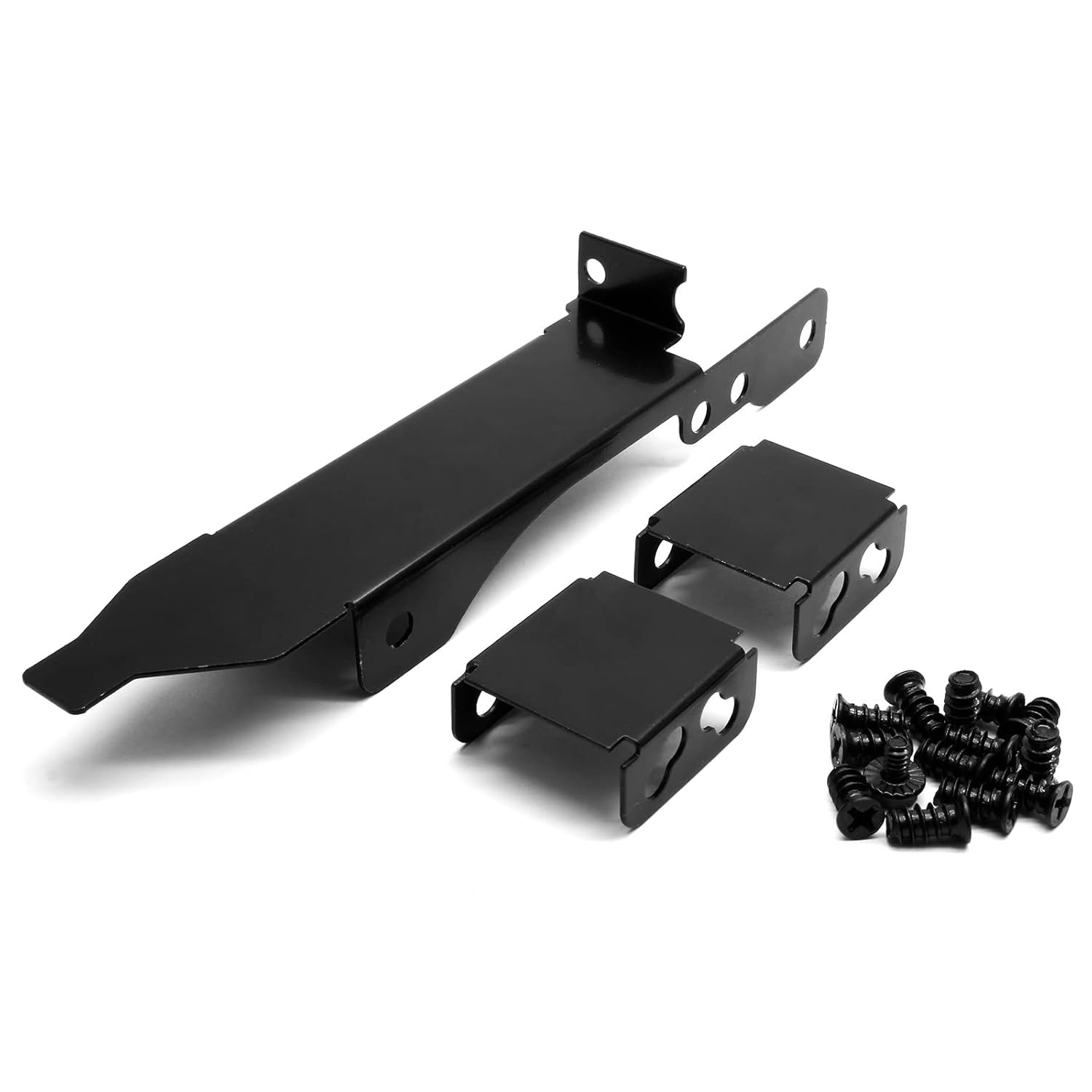 3 Slots Dual Fan Mount Rack PCI Slot Bracket for 8Cm/9Cm/12Cm Fans Computer Radi