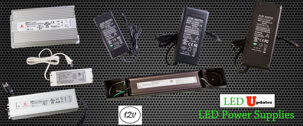12V UL ETL LED Light Power Supply Driver 3A 4.16A 5A 6A 8A 10A 12.5A Wholesale