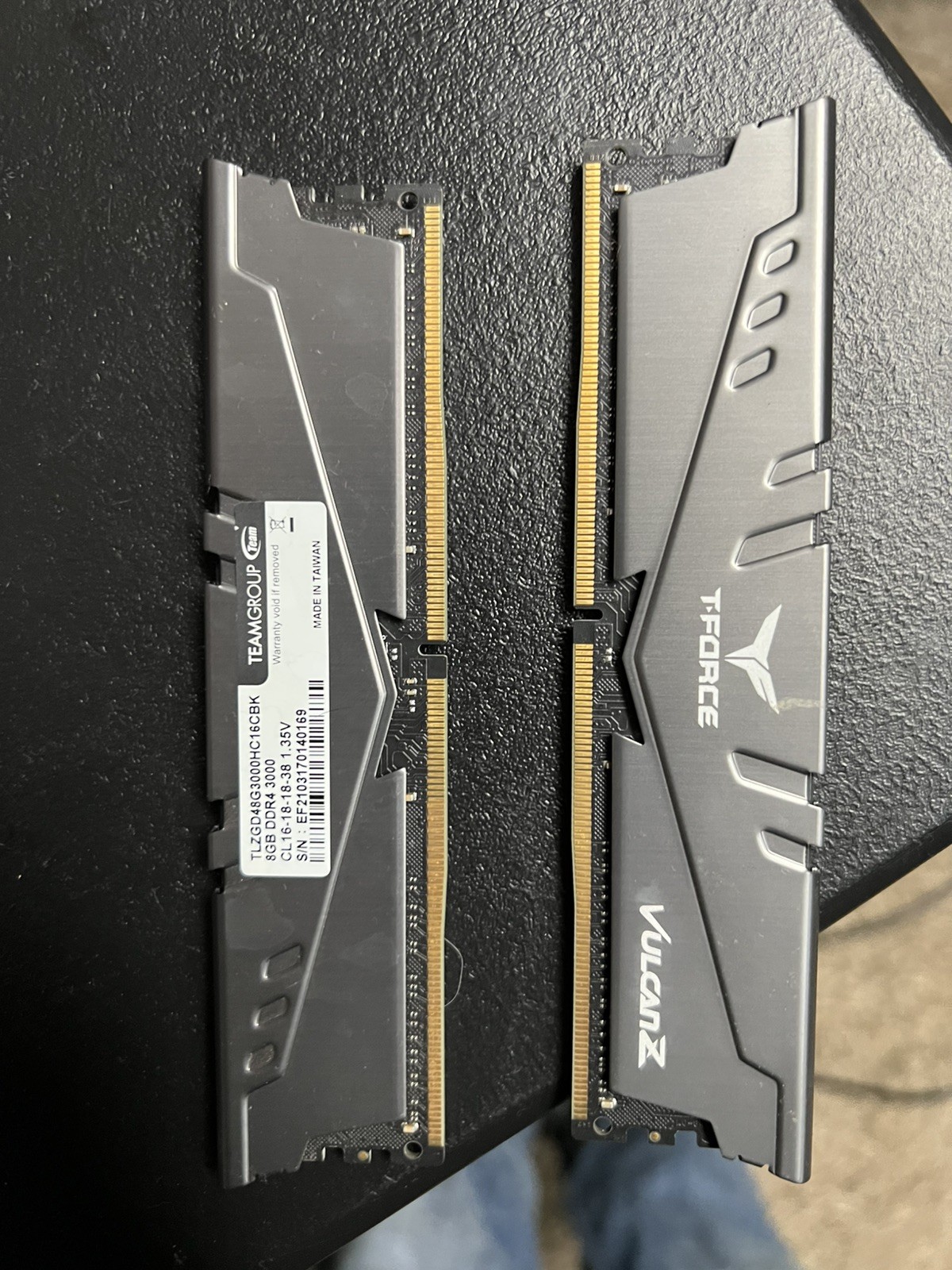 T-Force Vulcan Z DDR4 DRAM 16GB Kit (2X8Gb) 3000Mhz Desktop Memory Module (PC4-2