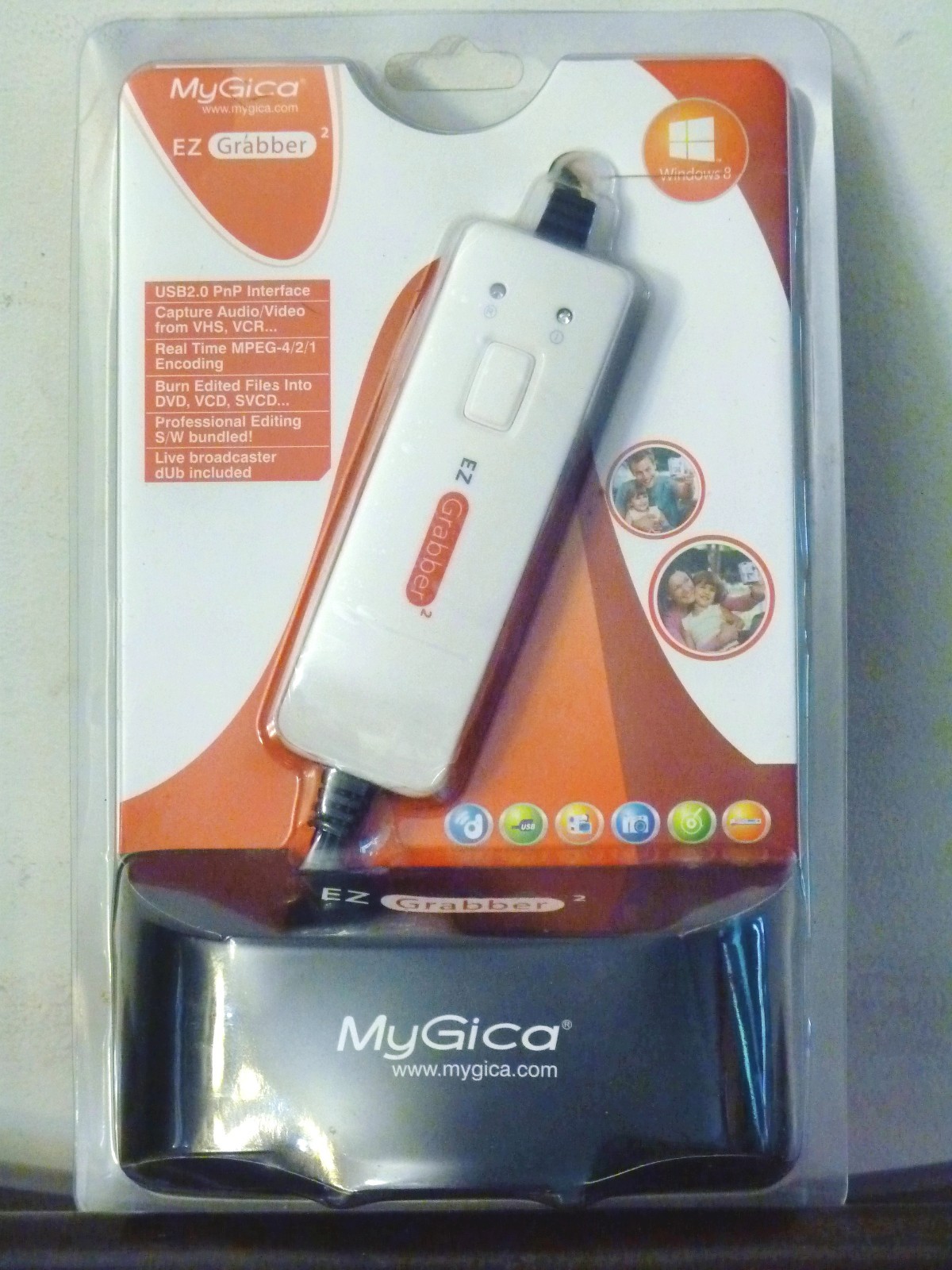 MyGica EZ Grabber 2, Video Capture Card, BNIB