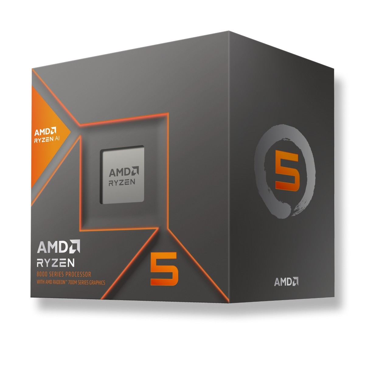 AMD 100-100001237BOX 100-100001237BOX Ryzen 5 8600G 6Cores/12Threads 4.3GHz 65W