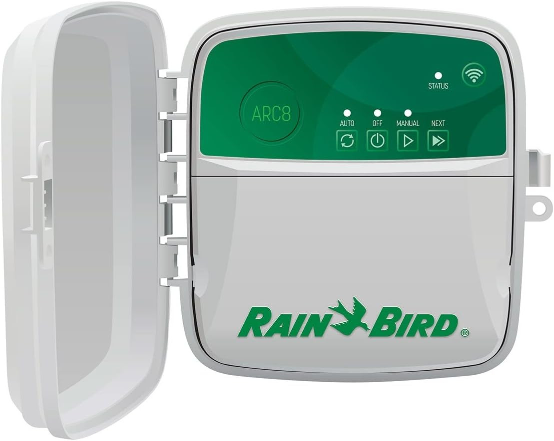 Rain Bird ARC8 App-Based Indoor/Outdoor Smart Irrigation Wifi Timer/Controller,