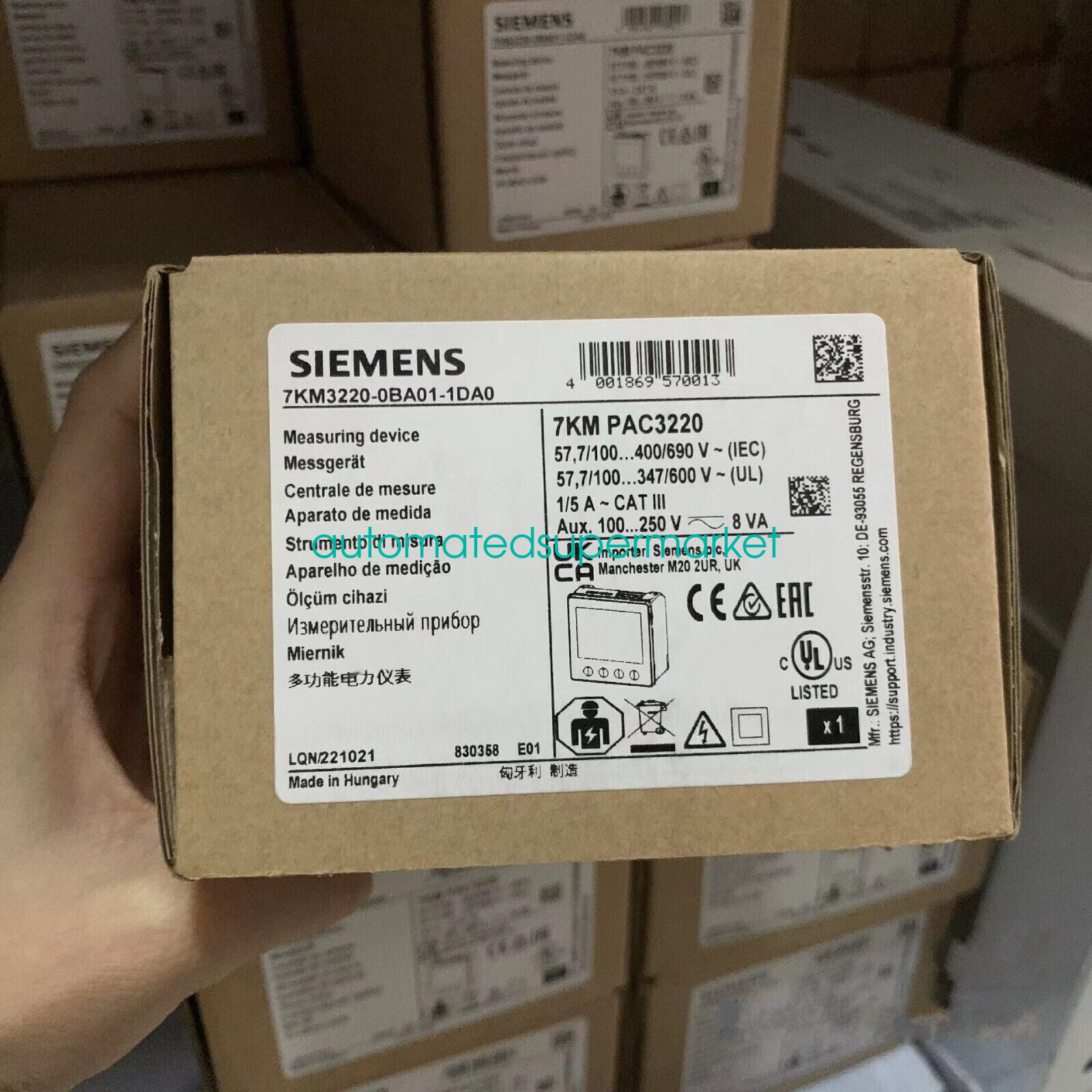 1PCS NEW 7KM3220-0BA01-1DA0 Power meter Shipping by DHL/FedEX