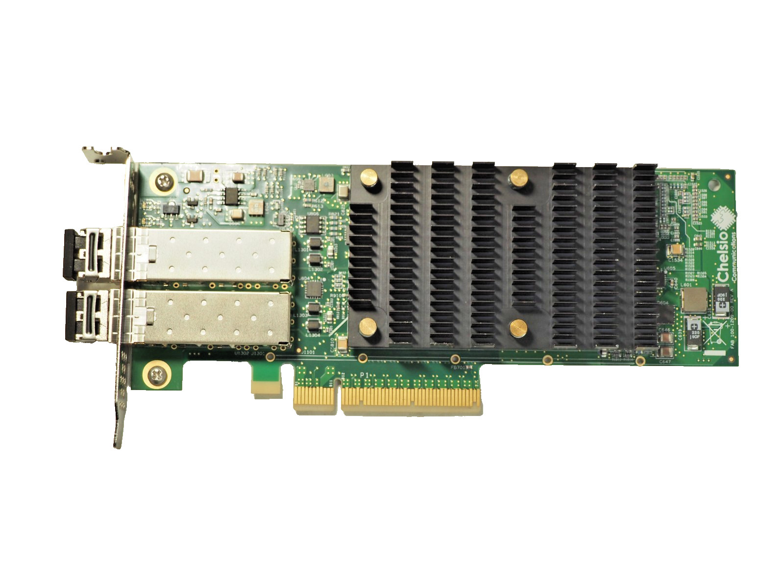 CHELSIO T6225-CR 01YM285 110-1234-60 Dual Port PCIe 25G Network Card w/2*25G SFP