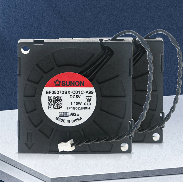 SUNON EF35070SX-C01C-A99 5V 1.15W 7800RPM 25.8dBA 3507 3.5CM Blower Fan